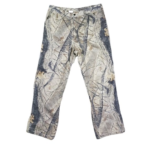 Realtree Other - Vintage Duxbak Camo Realtree Camo Quilted Lined Pants - Size 36
